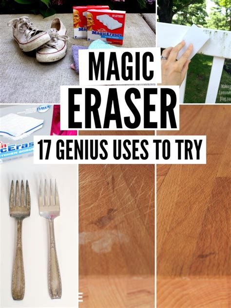 Steady magic eraser